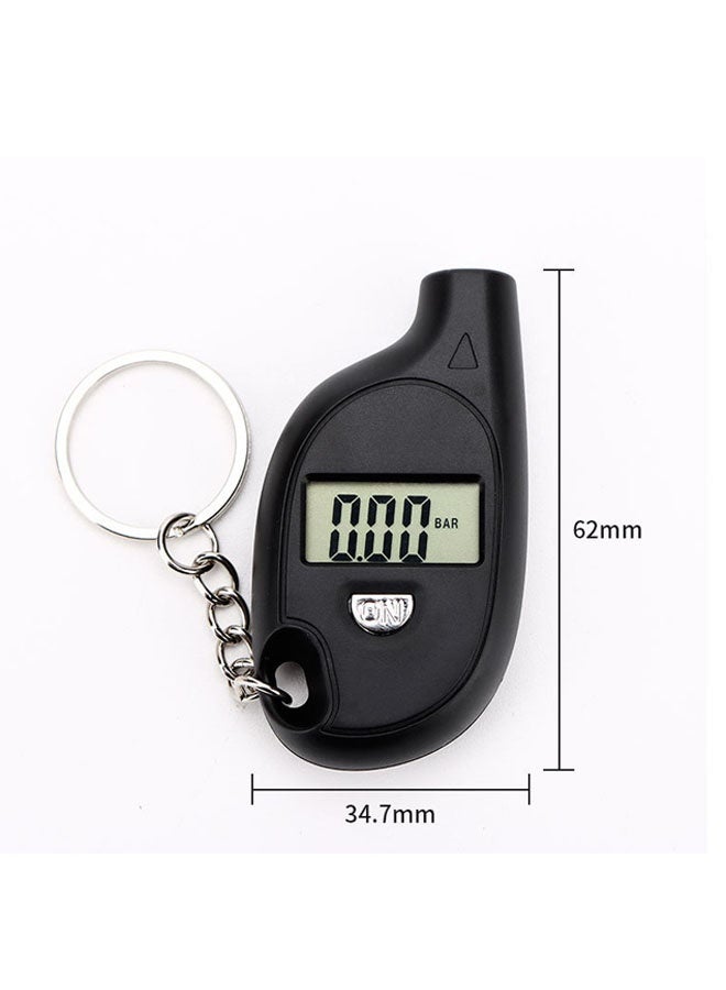 Digital Tire Pressure Gauge 5-150PSI, Mini Digital LCD Tire Gauge for Tire Pressure, Tyre Air Pressure Gauge Tester with Keychain, PSI, Kpa, Bar, Kg/cm² - Image 2